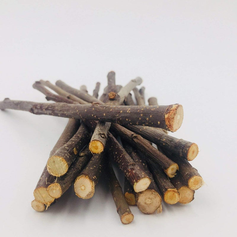 William Craft Apple Sticks Pet Chew Toys Treats for Chinchilla Guinea Pigs Rabbits Squirrel Hamster Bunny - Image 2